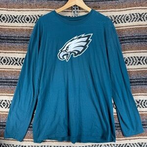 Green Philadelphia Eagles women long sleeve shirt Size XL